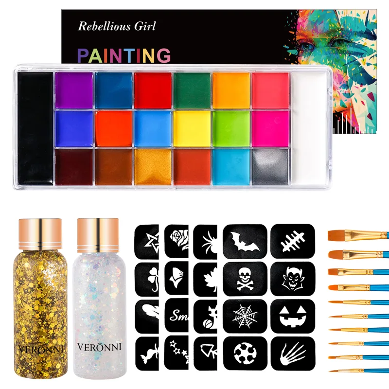 Body Paint Sfx - Face Body Paint Palette Oil Makeup