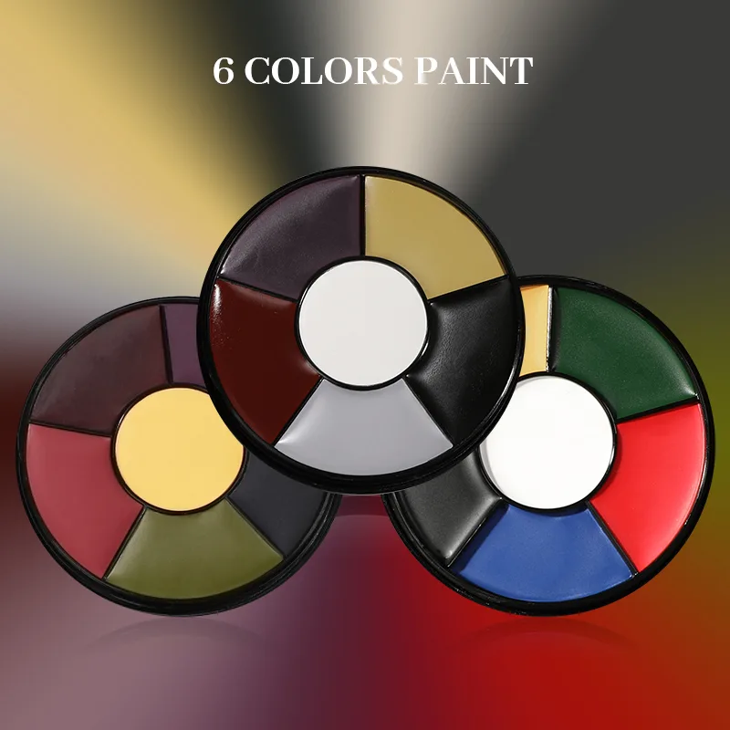 Body Paint Sfx - 6 Color Oil Face Paint palette