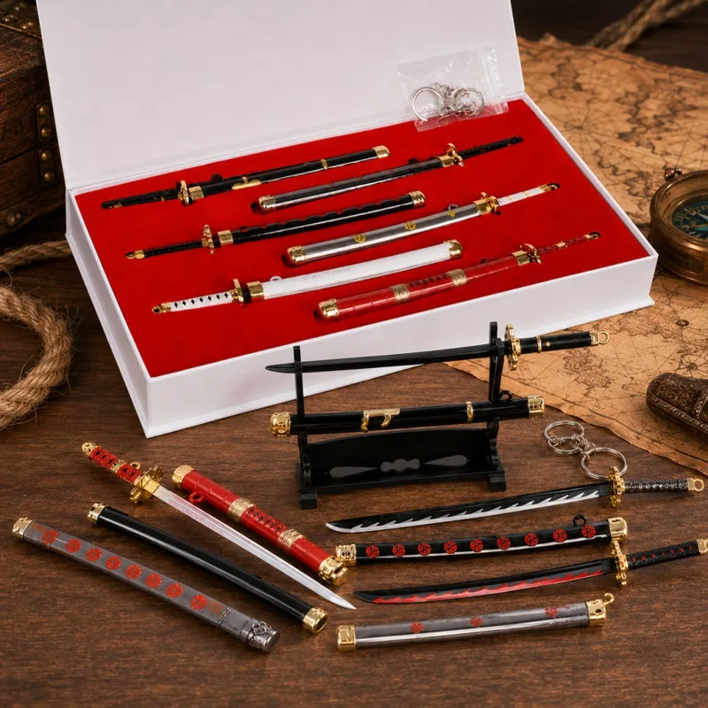 Cosplay Prop Dagger - Anime One Piece Zoro Sword Keychain
