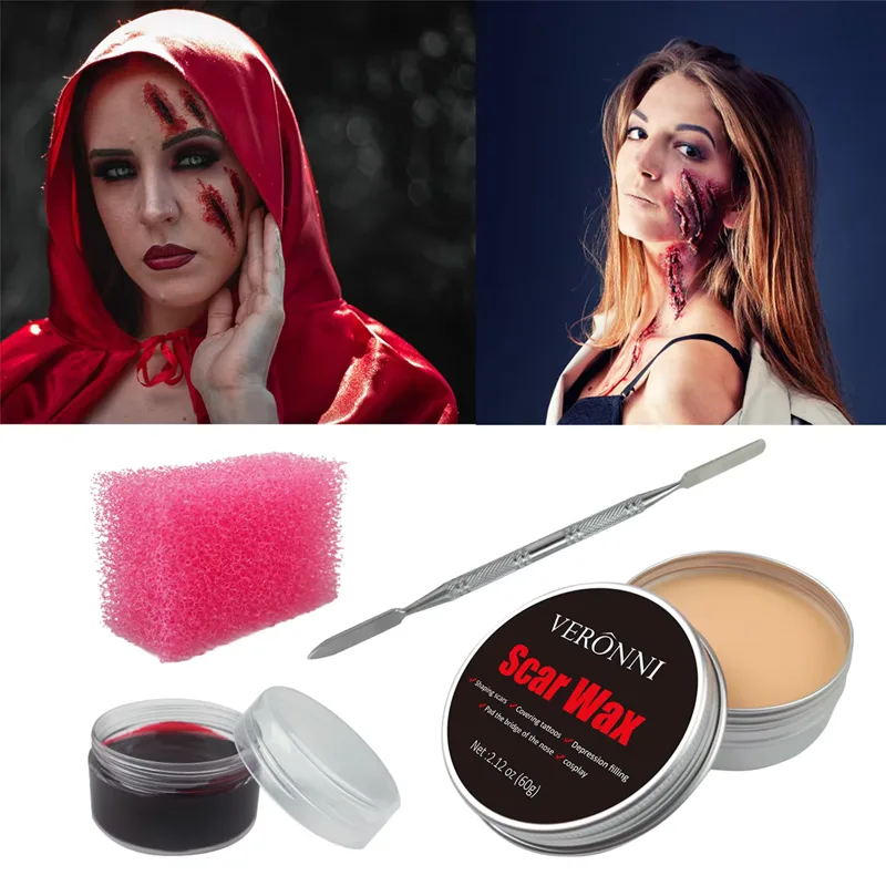 Body Paint Sfx - SFX Makeup Kit Scars Wax Halloween
