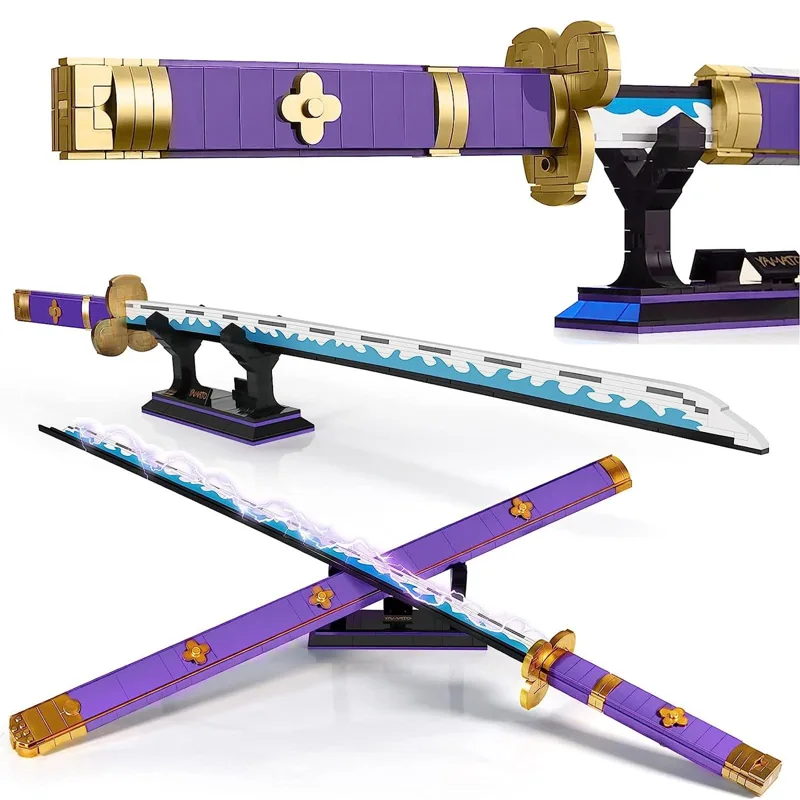 Cosplay Prop Dagger - 936PCS Anime Cosplay Swords Building Set