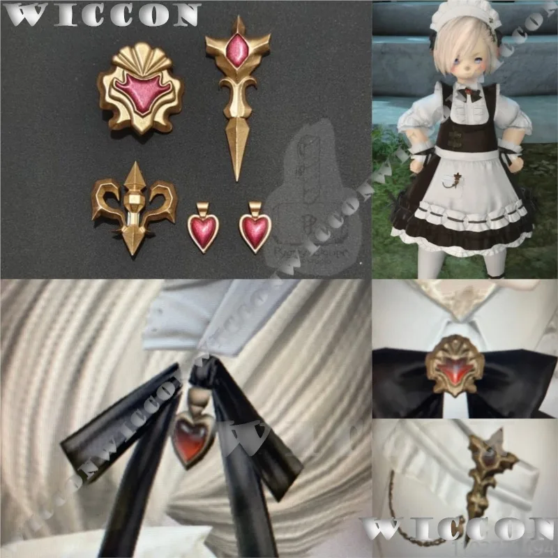 Cosplay Prop 3D Print Settings - Classic Maid Uniform Accessories Set Game