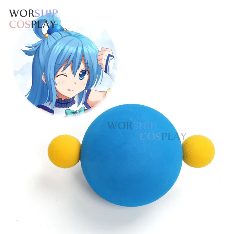 Cosplay Prop Foam - Aqua Cosplay wigs foam Blue yellow