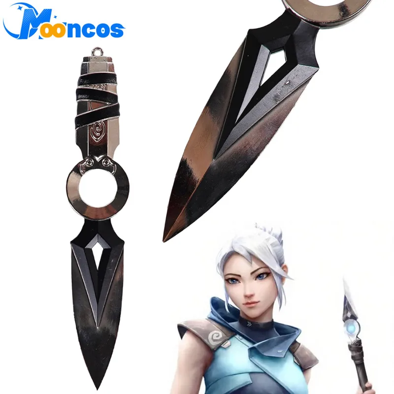 Cosplay Prop Dagger - Jetty Cosplay Zinc Alloy Kunaii Prop