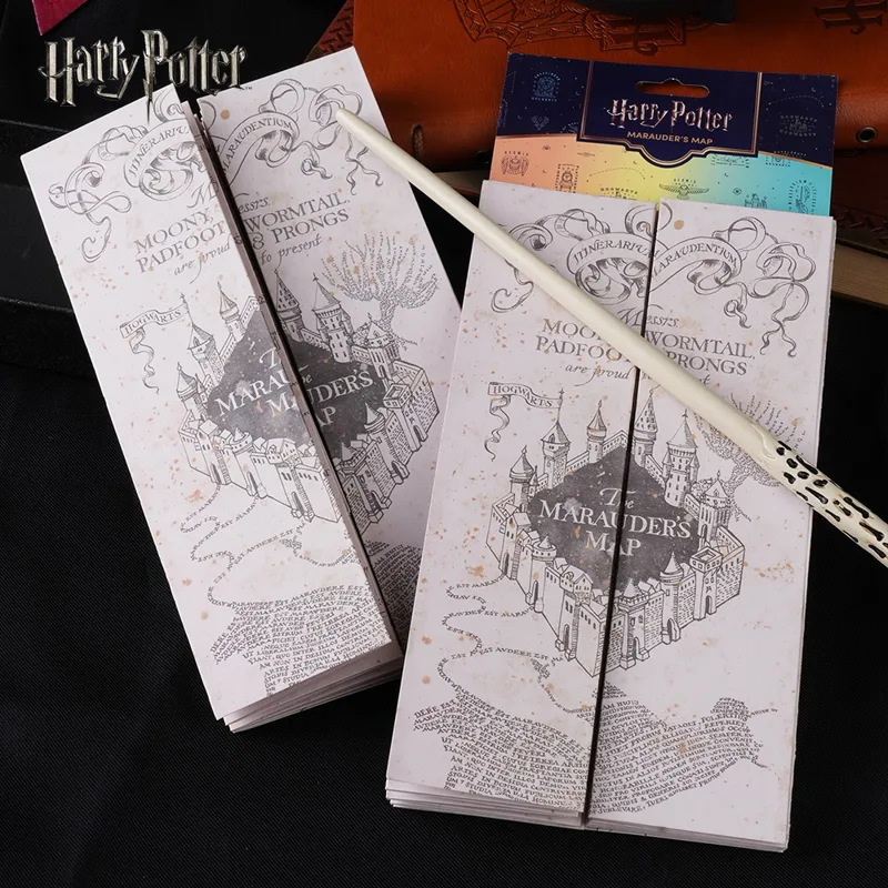 Prop De Cosplay - 1PC Map Of The Marauder's School