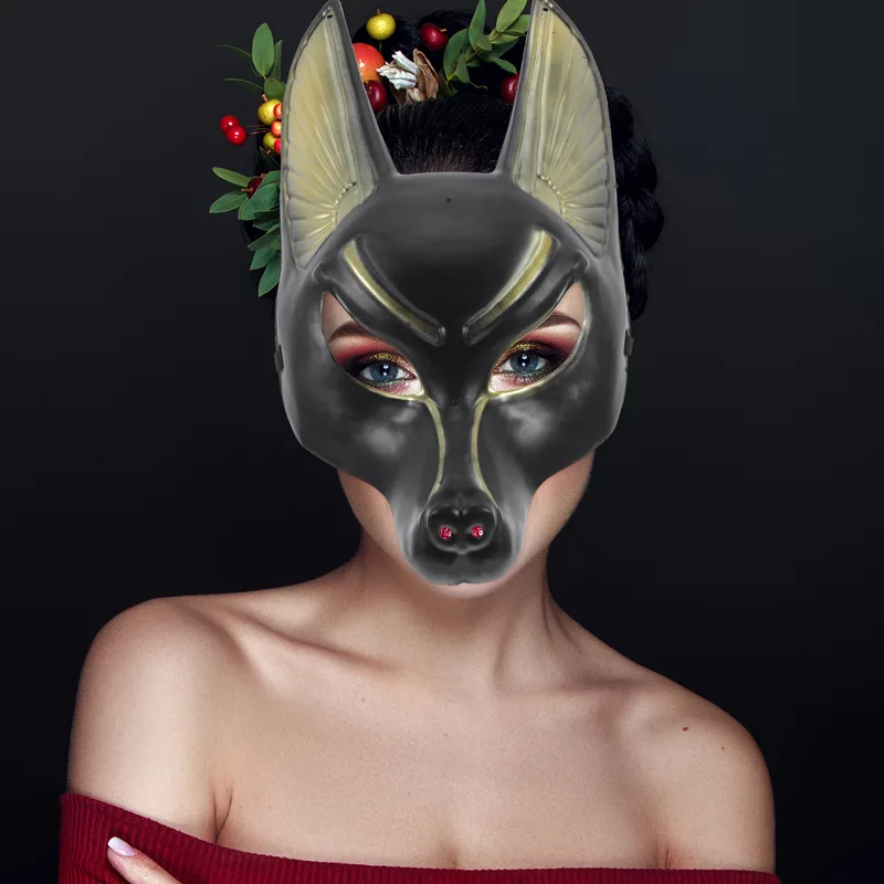 Halloween Mask Anubis Design C - Cosplay Prop Designer recension och pris