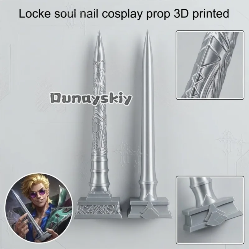KS*27Locke The Ashen Exorcist  - Cosplay Prop 3D Print Settings recension och pris
