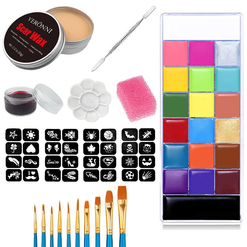 SFX Makeup Kit 20 Colors Face  - Body Paint Sfx recension och pris