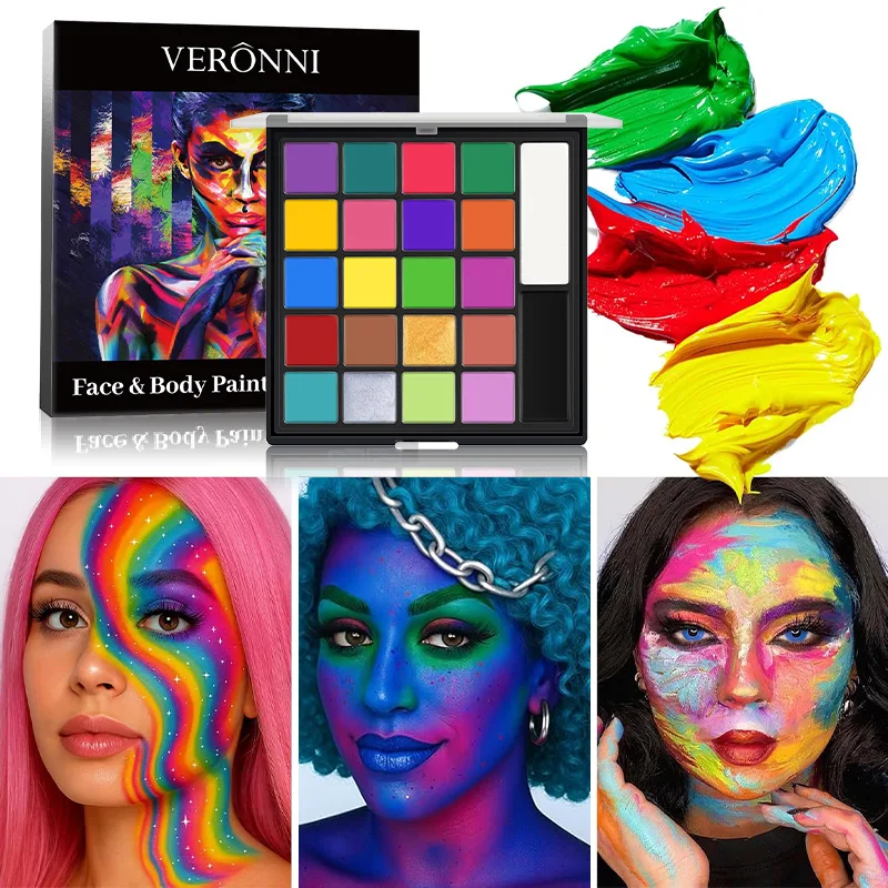 20 Colors Face Body Paint Pale - Body Paint Sfx recension och pris