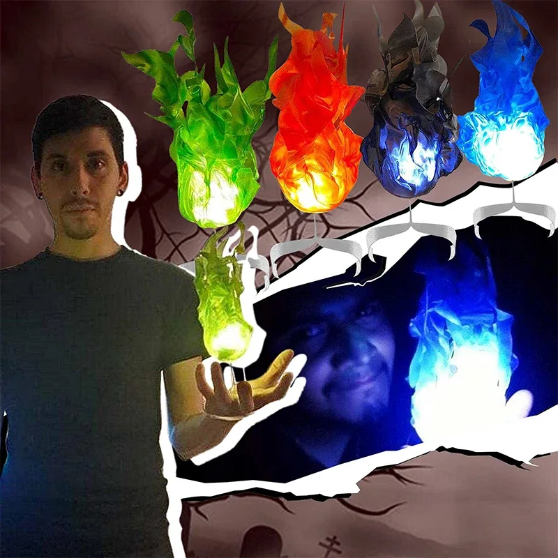 New Halloween Floating Firebal - Cosplay Fireball Prop recension och pris