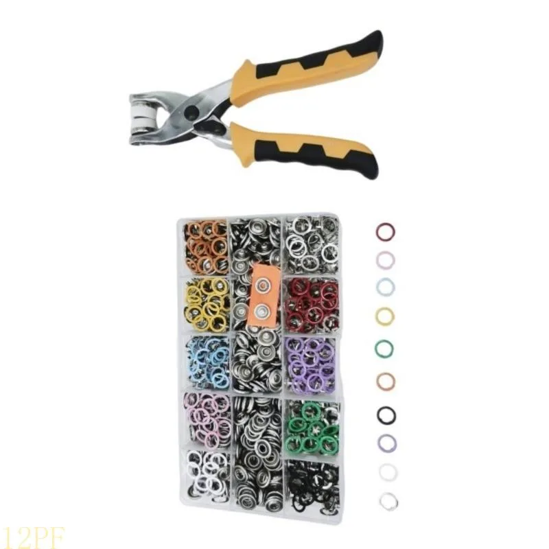 12PF 200set Metal With Fastene - Snap Plier Setter recension och pris