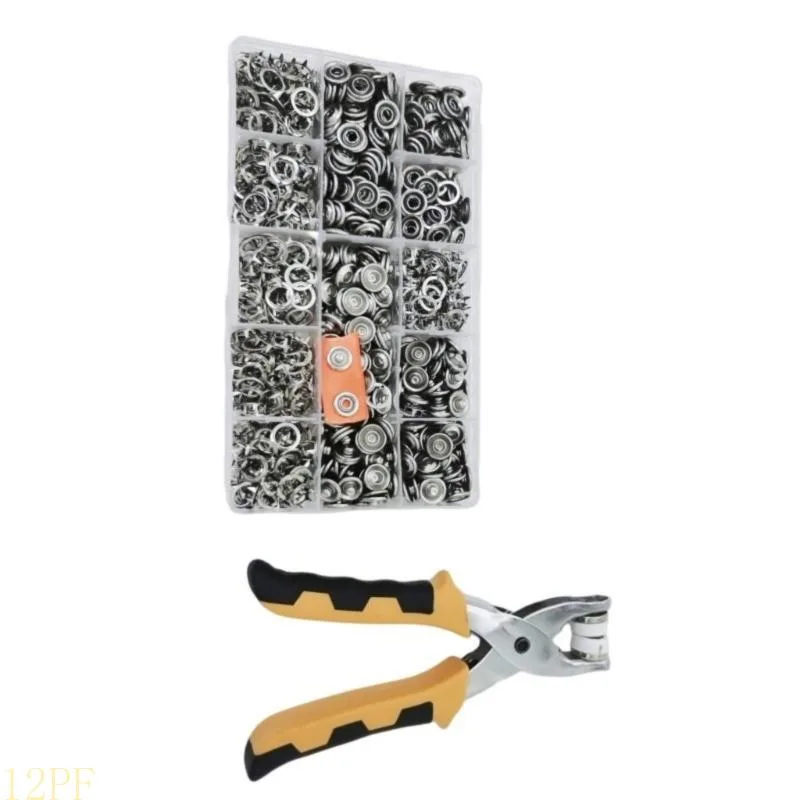 12PF 200set Metal With Fastene - Snap Plier Setter recension och pris