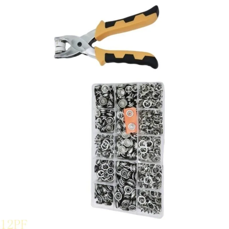 12PF 200set Metal With Fastene - Snap Plier Setter recension och pris