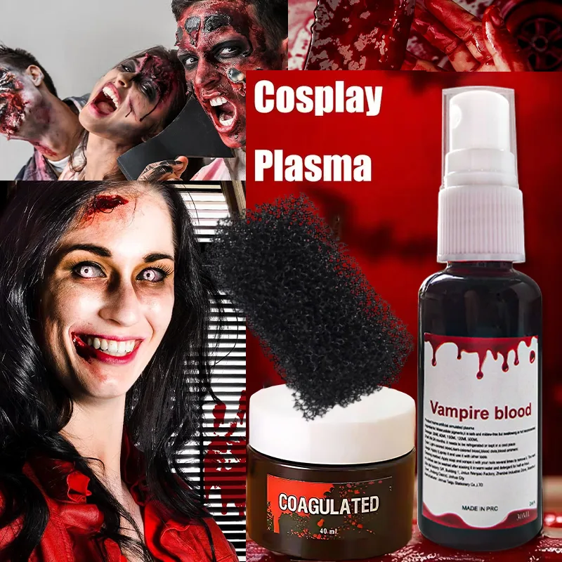 Halloween Fake Blood Makeup Ki - Body Paint Sfx recension och pris