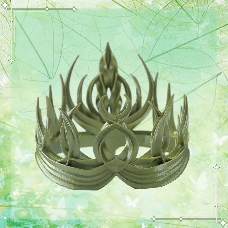 Elf King Queen Crown Halloween - Cosplay Prop 3D Print Settings recension och pris