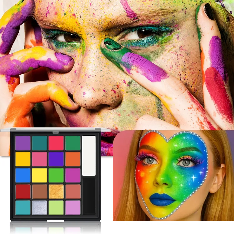 22-Color Face Body Paint Set O - Body Paint Sfx recension och pris