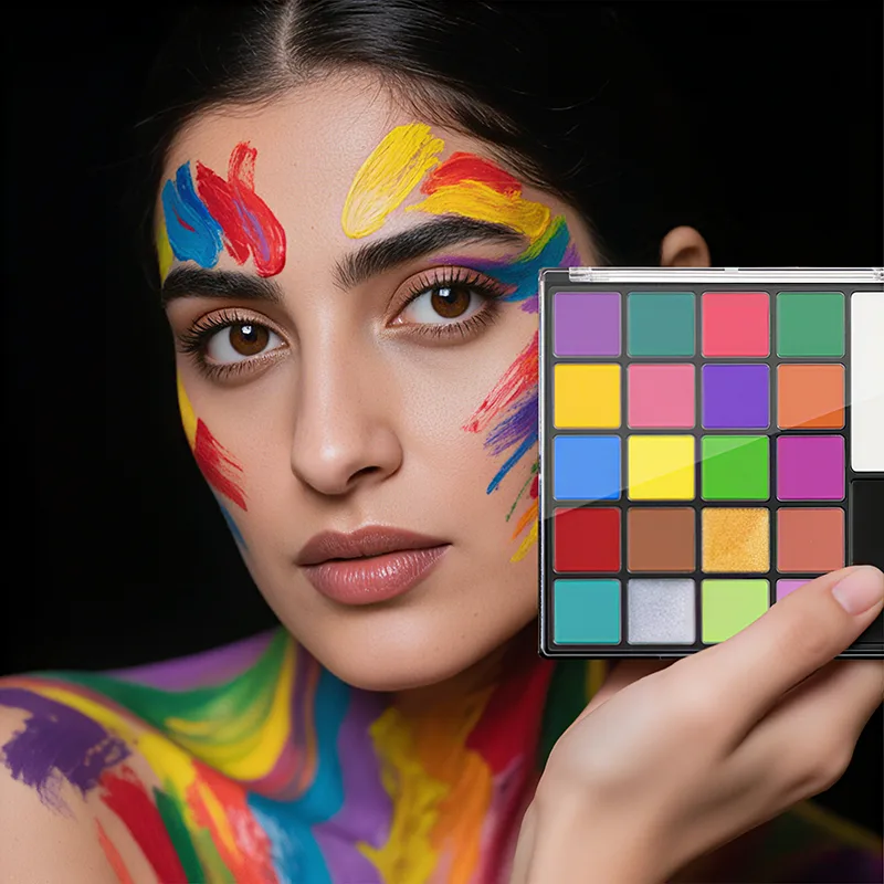 22-Color Face Body Paint Set O - Body Paint Sfx recension och pris