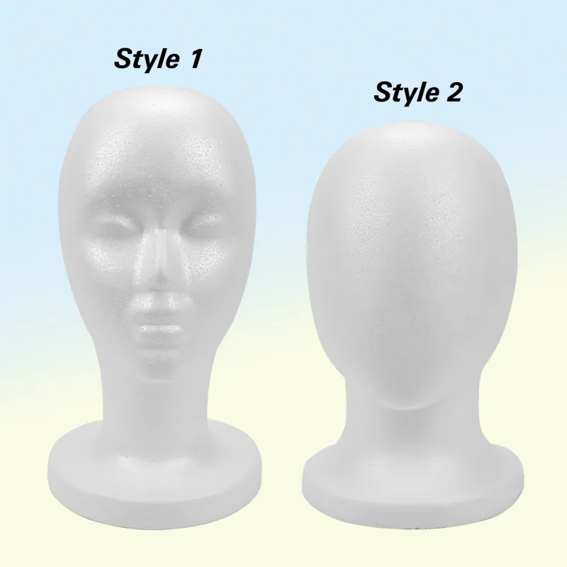 Faceless Mannequin Heads Foam  - Cosplay Prop Foam recension och pris