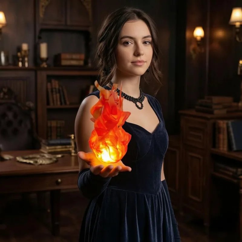 Decorative Fireball for Cospla - Cosplay Fireball Prop recension och pris