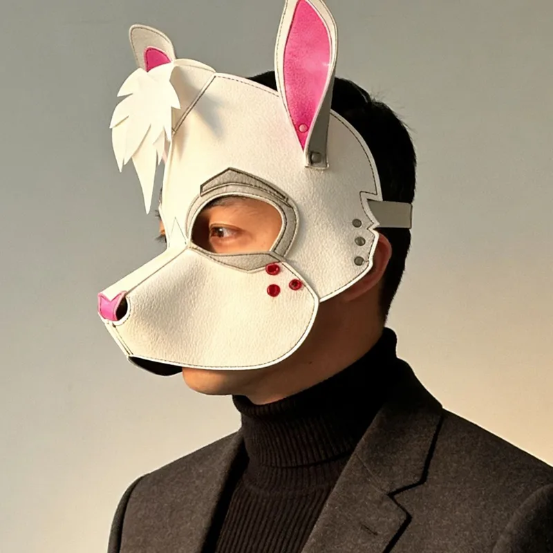 Punk Rabbit Mask White Bunny P - Free Cosplay Prop Patterns recension och pris