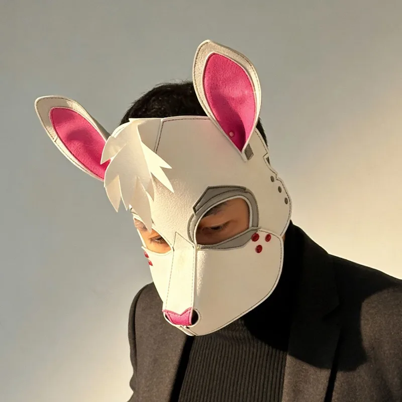 Punk Rabbit Mask White Bunny P - Free Cosplay Prop Patterns recension och pris