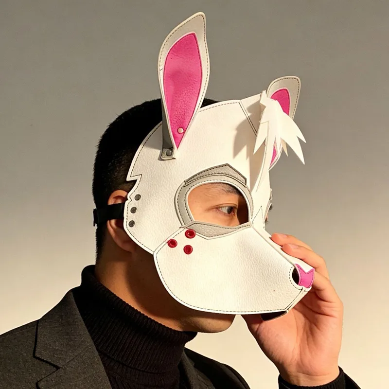 Punk Rabbit Mask White Bunny P - Free Cosplay Prop Patterns recension och pris