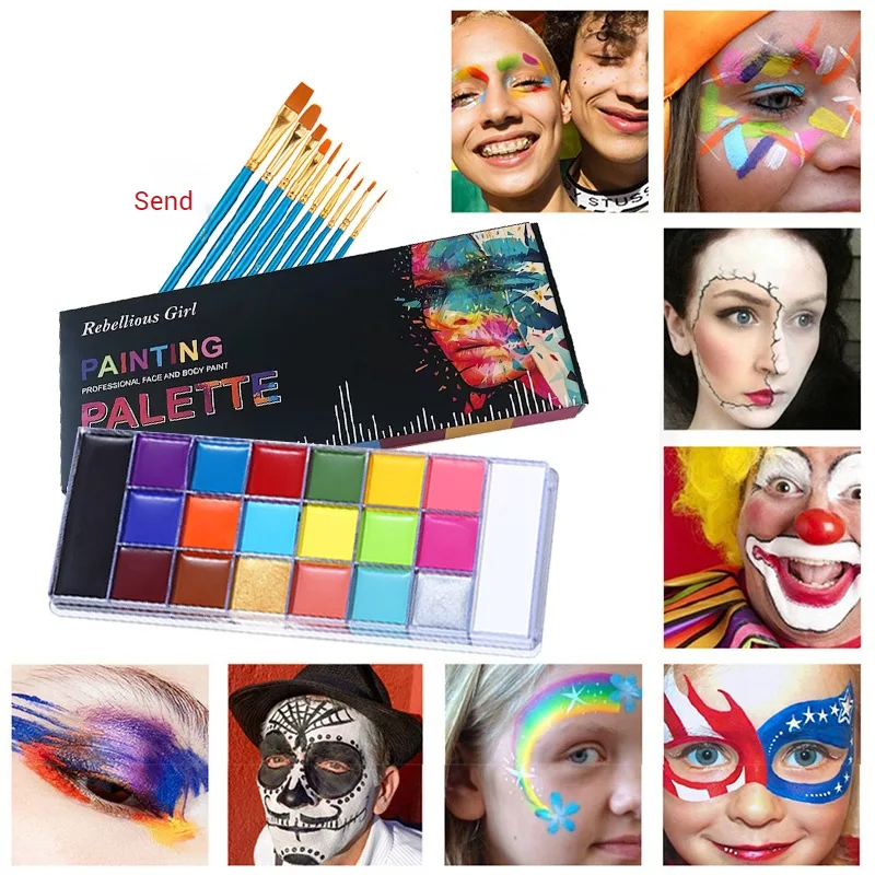 20 Color Face & Body Paint Pal - Body Paint Sfx recension och pris