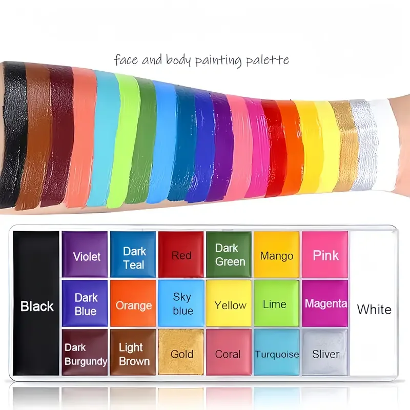 20 Color Face & Body Paint Pal - Body Paint Sfx recension och pris
