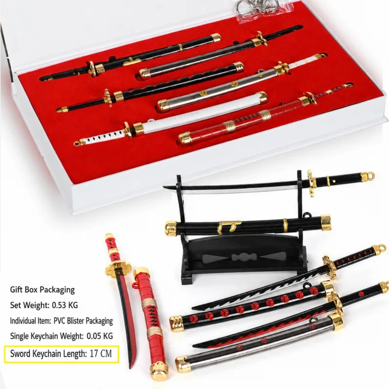 Anime One Piece Zoro Sword Key - Cosplay Prop Dagger recension och pris