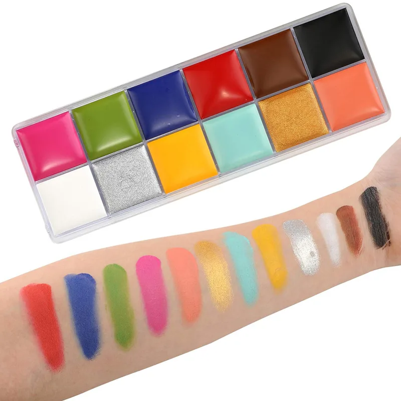 SFX Makeup Kit 12 Color Face B - Body Paint Sfx recension och pris