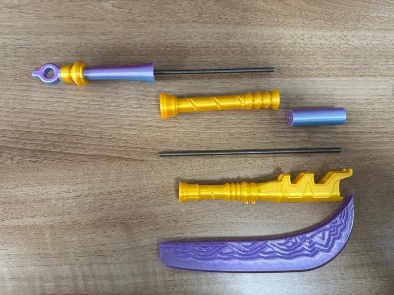 Ancient-style Colorful Cartoon - Cosplay Prop 3D Print Settings recension och pris
