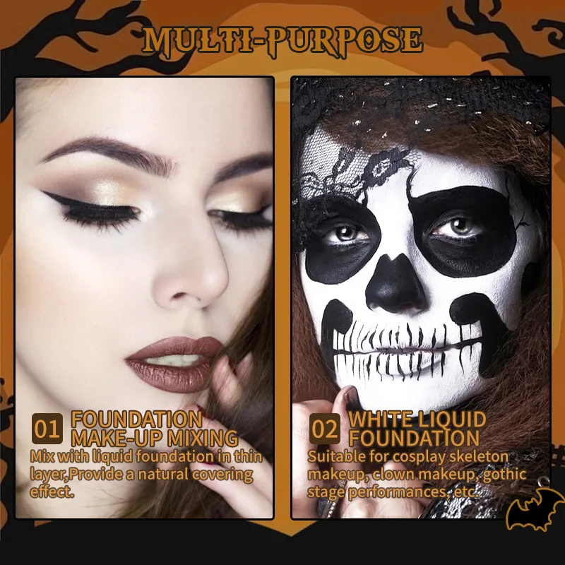 Matte White Liquid Foundation  - Cosplay Prop Primer recension och pris