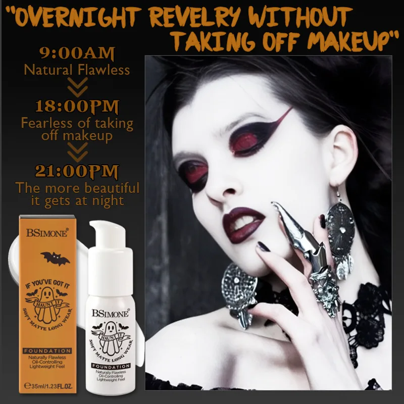 Matte White Liquid Foundation  - Cosplay Prop Primer recension och pris
