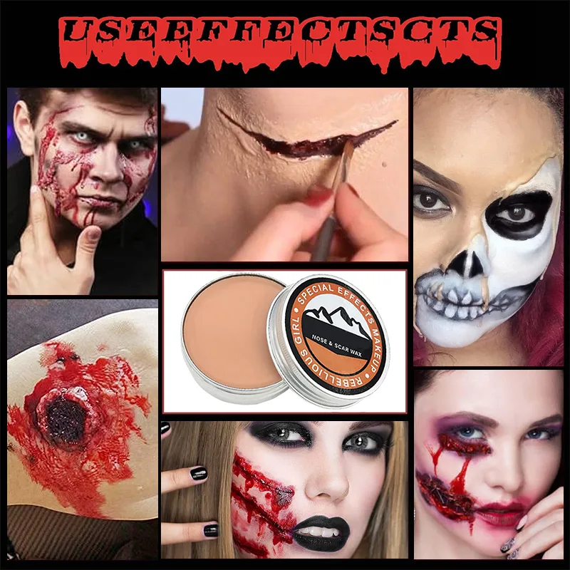 SFX Makeup Kit Scars Wax Hallo - Body Paint Sfx recension och pris