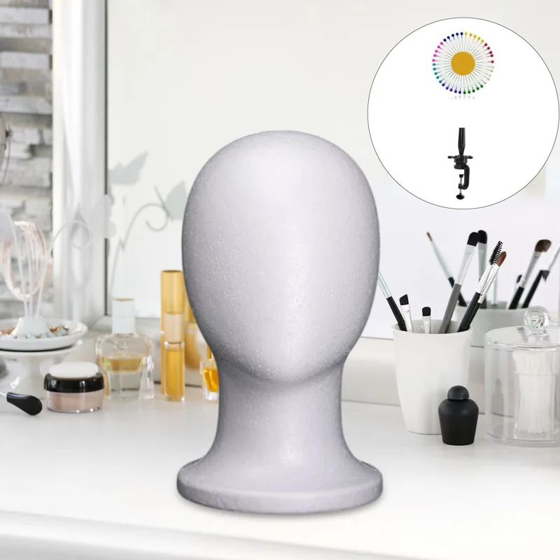 Foam Wig Head Model Female Sty - Cosplay Prop Foam recension och pris