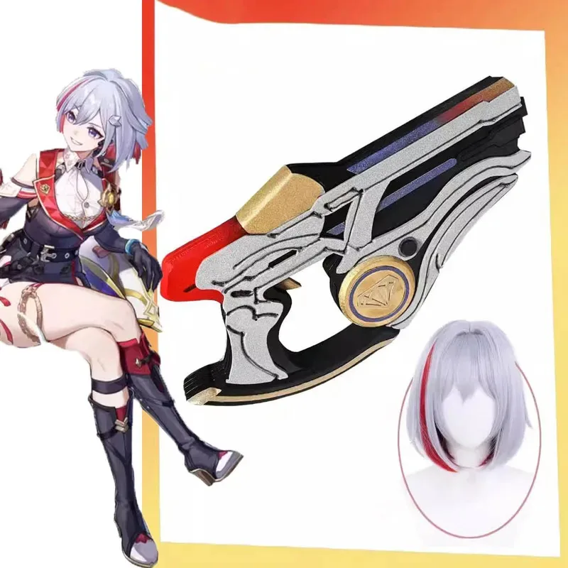 DY20Anime Game Honkai Star Rai - Heat Gun Cosplay recension och pris