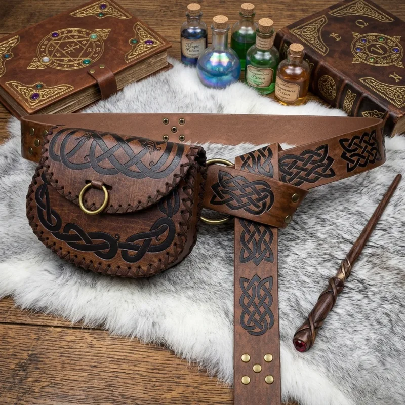 Medieval Viking Embossed Leath - Free Cosplay Prop Patterns recension och pris