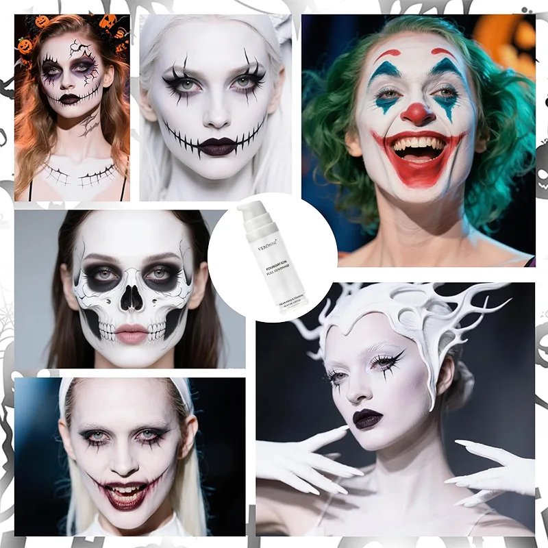 Matte White Liquid Foundation  - Cosplay Prop Primer recension och pris