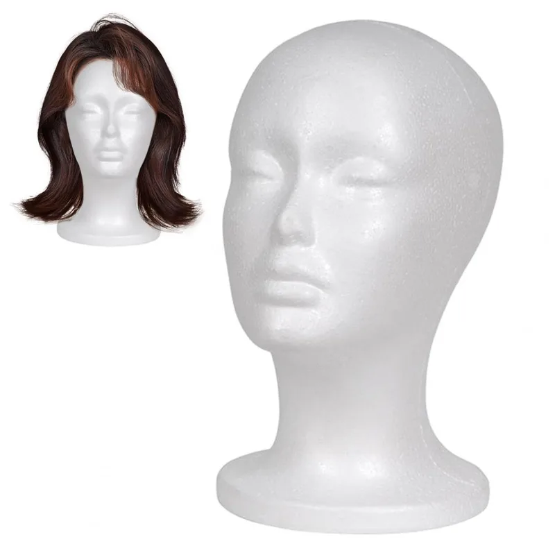 Foam Mannequin Head for Wig Di - Cosplay Prop Foam recension och pris