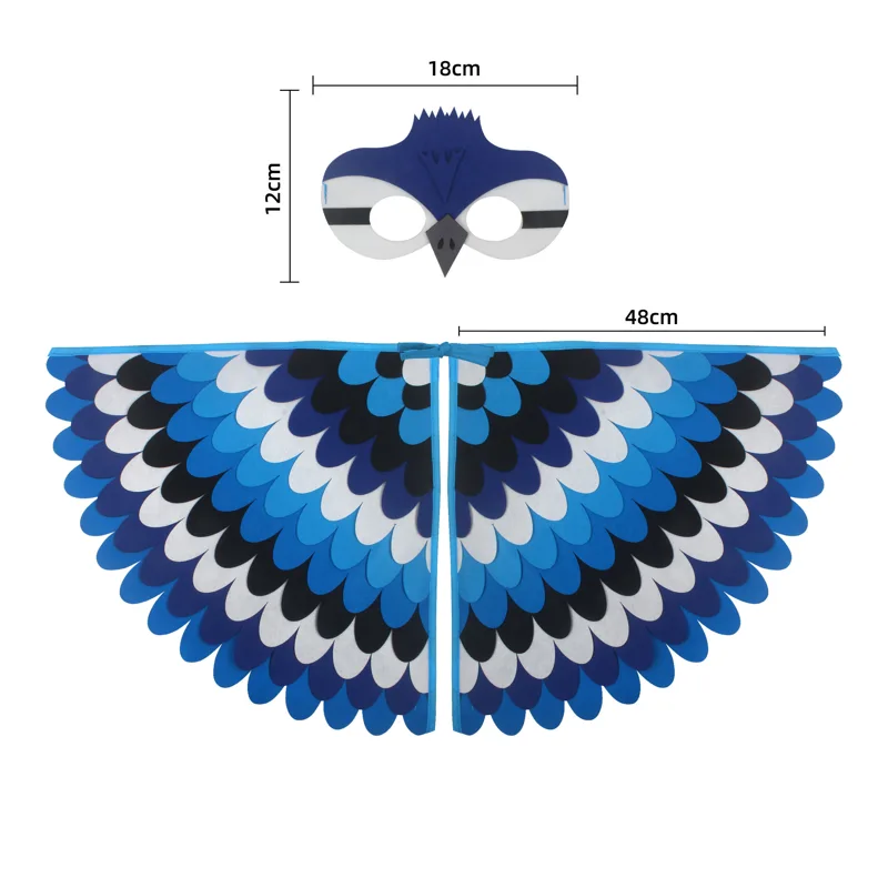 Cute Owl Wings Costume Animal  - Free Cosplay Prop Patterns recension och pris