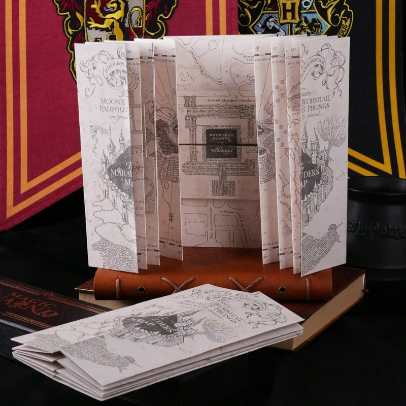 1PC Map Of The Marauder's Scho - Prop De Cosplay recension och pris
